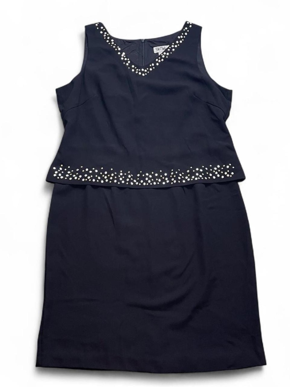 Bob Mackie Studio Gold and Silver Embellished Dress in Black